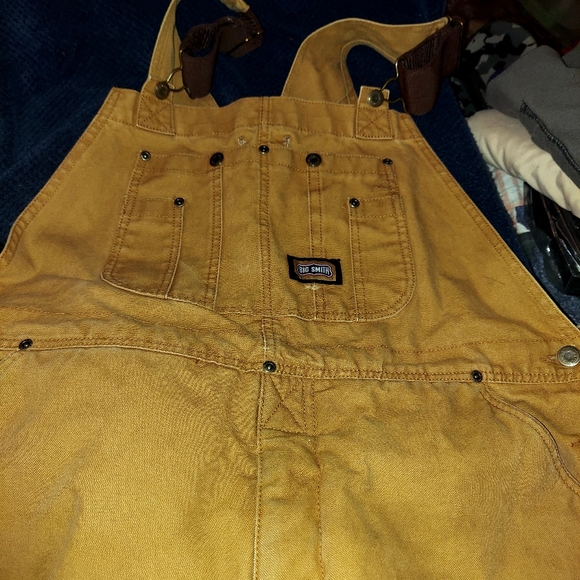 Big Smith insulated duck canvas overalls sz. L - Picture 4 of 7